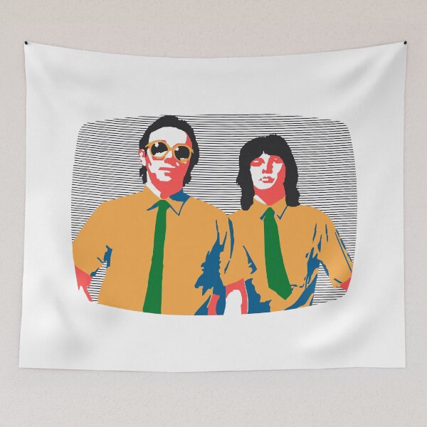 Item preview, White Video and radio stars designed and sold by JackAndTofu.