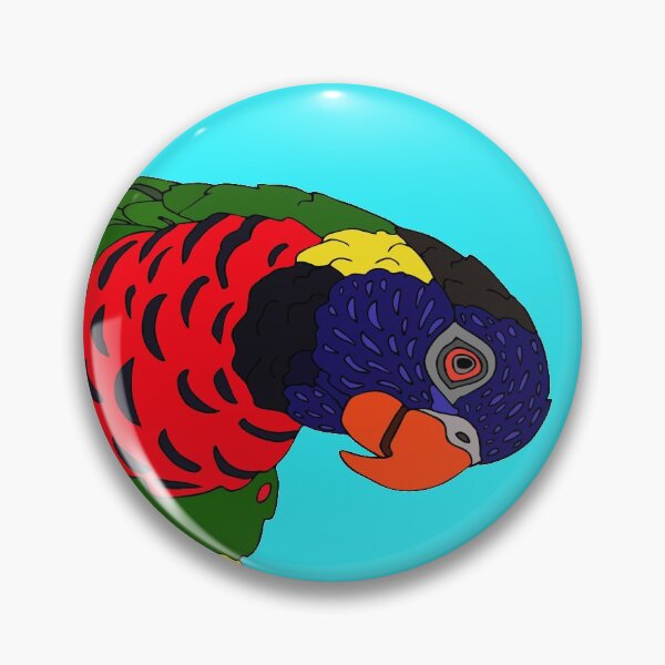 Item preview, Rainbow Lorikeet designed and sold by nolessjess.