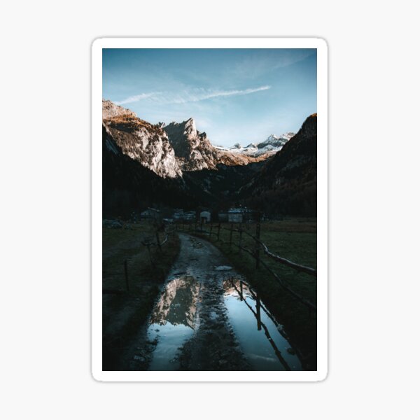 Reflection | Nature and Landscape Photography Sticker