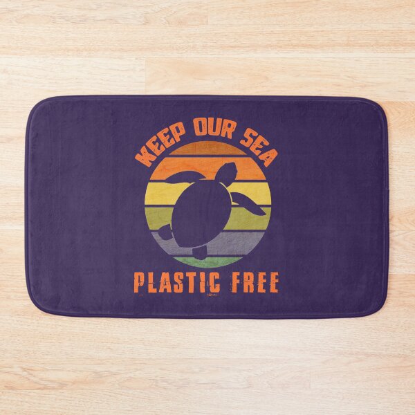 Item preview, Keep Our Sea Plastic Free designed and sold by Linenist.