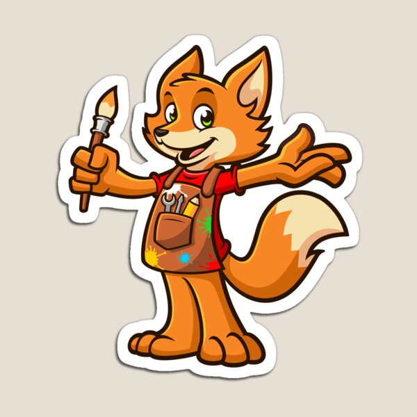 Item preview, fox artist designed and sold by Noahcartoon.