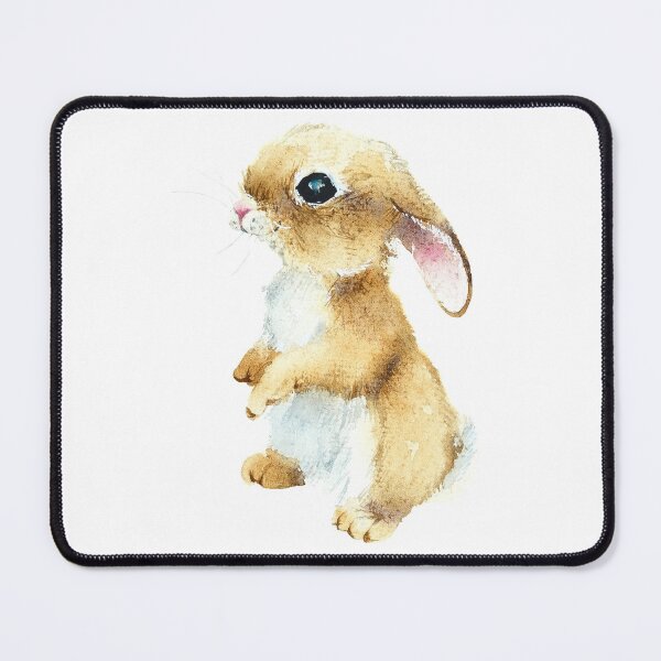 Item preview, rabbit-watercolor portrait animals designed and sold by Hartics.