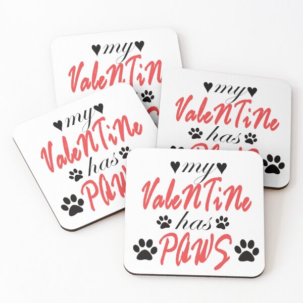 Item preview,  My Valentine Has Paws Shirt | Pet Lover Valentines Day Shirt, My Dog Is My Valentine, My Cat Is My Valentine, Dog Mom Shirt, Cat Mom Shirt  designed and sold by Anoirshop ⭐⭐⭐⭐⭐.