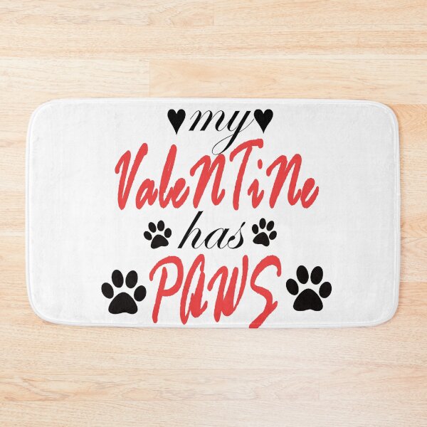 Item preview,  My Valentine Has Paws Shirt | Pet Lover Valentines Day Shirt, My Dog Is My Valentine, My Cat Is My Valentine, Dog Mom Shirt, Cat Mom Shirt  designed and sold by Anoirshop ⭐⭐⭐⭐⭐.
