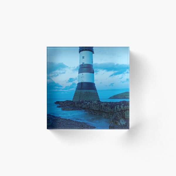 WELSH LIGHTHOUSE Acrylic Block