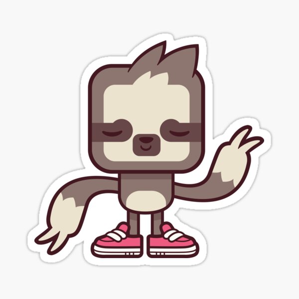 Sloth Chill Sticker