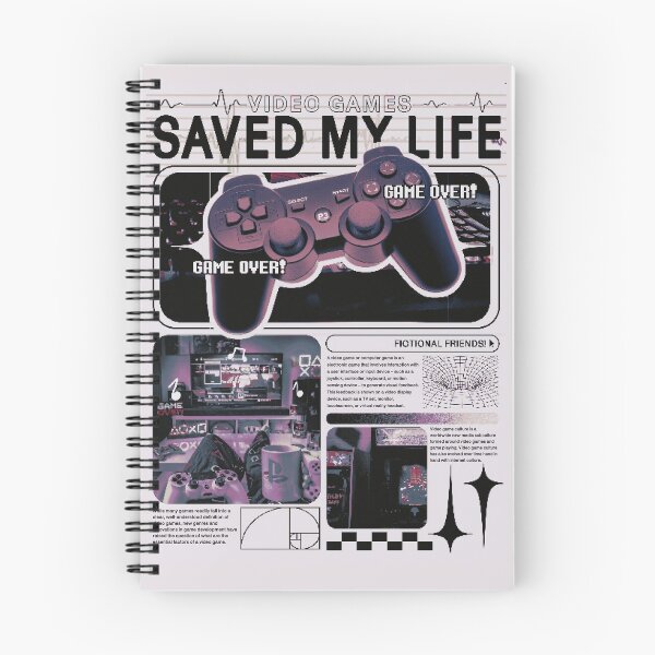 Item preview, Video Games Saved My Life! designed and sold by neukrk.