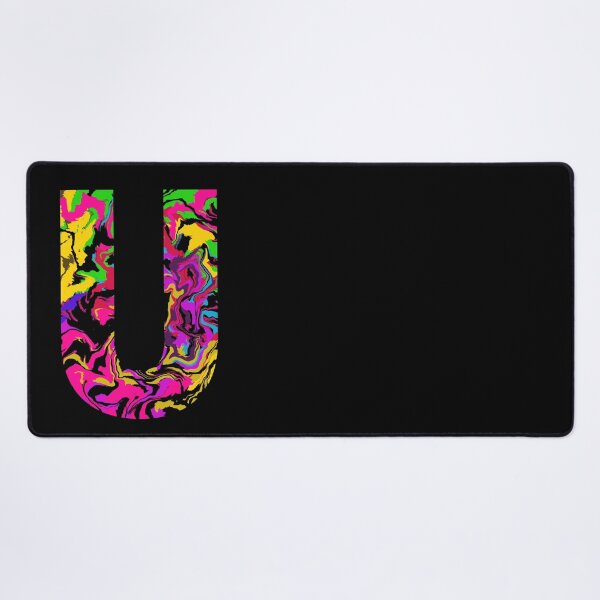 Item preview, Letter U Sticker designed and sold by WoollyOrbit2000.