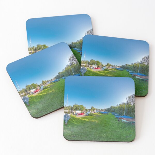 Item preview, 360 panorama of punts on the river bank, Norfolk Broads designed and sold by yackers1.