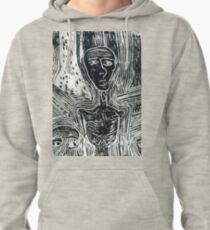 Lino Print Pullover Hoodie