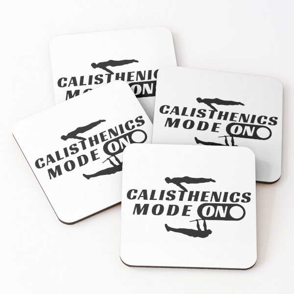 Item preview, Copy of Calisthenics Mode on - training white design designed and sold by Atleta-Cali.