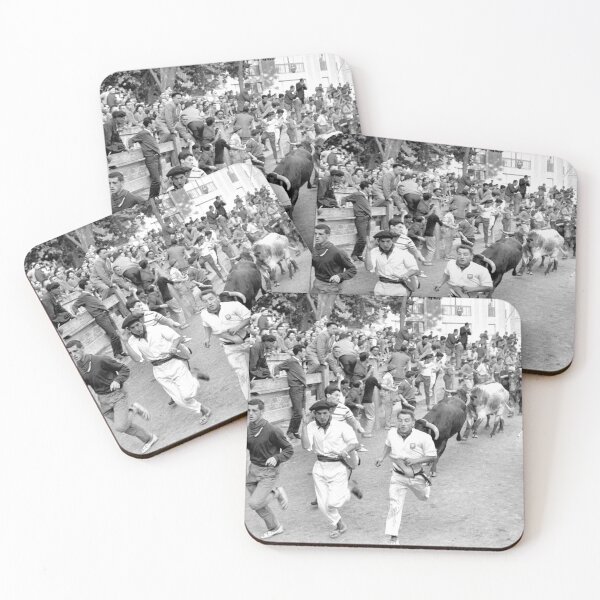 Item preview, Pamplona Spain Running of the Bulls designed and sold by JerryFrank.