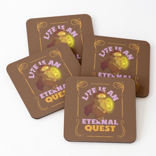 Item preview, LIFE IS AN ETERNAL QUEST designed and sold by AladdinMktgs.