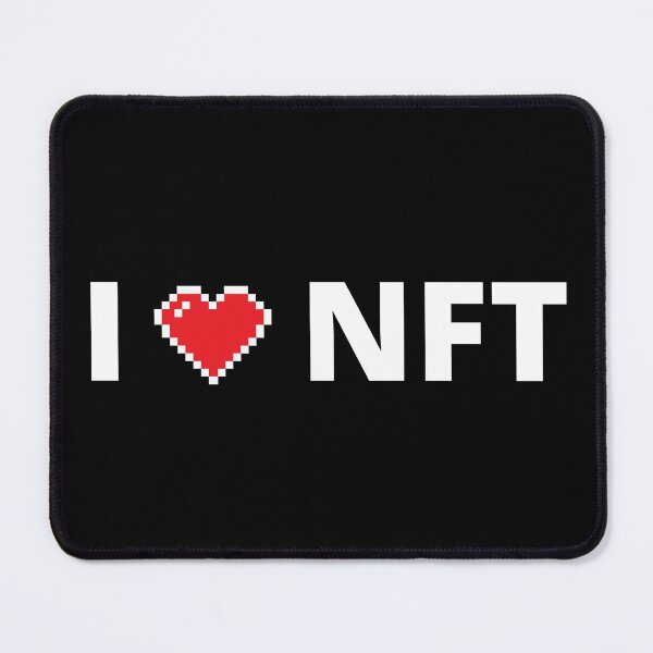 Item preview, I Love NFT Pixled Art For Crypto Nfts Lover Art - I Love NFT designed and sold by lodarohit.