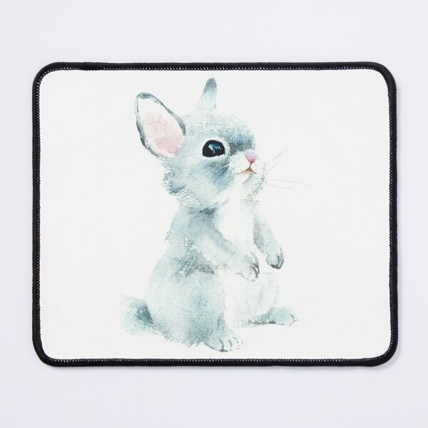 Item preview, rabbit-watercolor portrait animals designed and sold by Hartics.