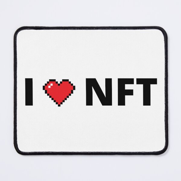 Item preview, I Love NFT Pixled Art For Crypto Nfts Lover Art - I Love NFT designed and sold by lodarohit.