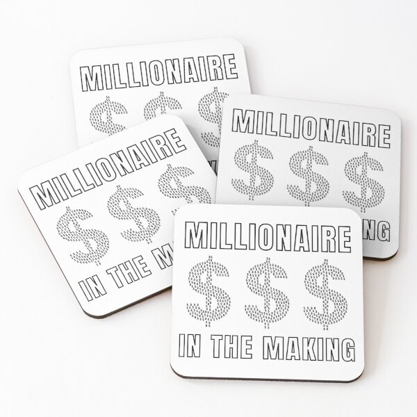 Item preview, Millionaire in the making dollar signs 4 designed and sold by KingsManKind.