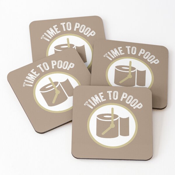 Item preview, Funny Time to Poop Potty Humor Silly Toilet Paper Gift designed and sold by carlhunt99.