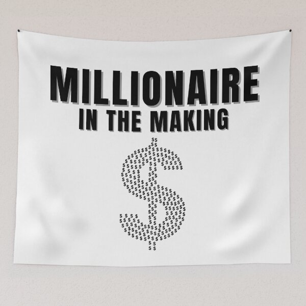 Item preview, Millionaire in the making dollar signs 5 designed and sold by KingsManKind.