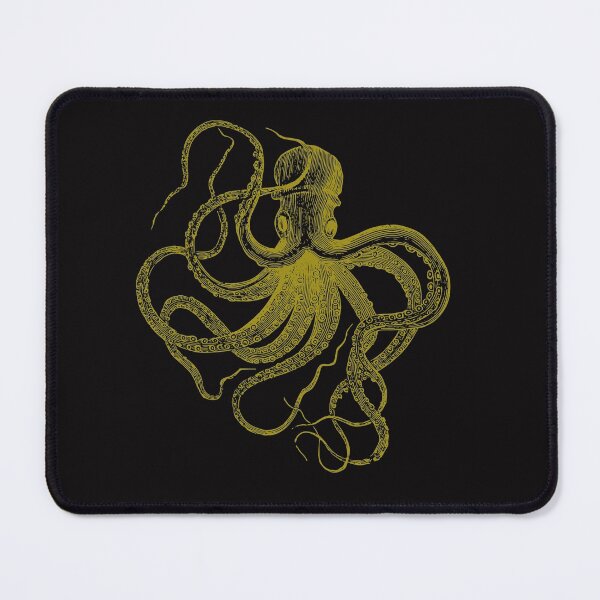 Item preview, Octopus Japanese Calligraphy designed and sold by clothstudios.