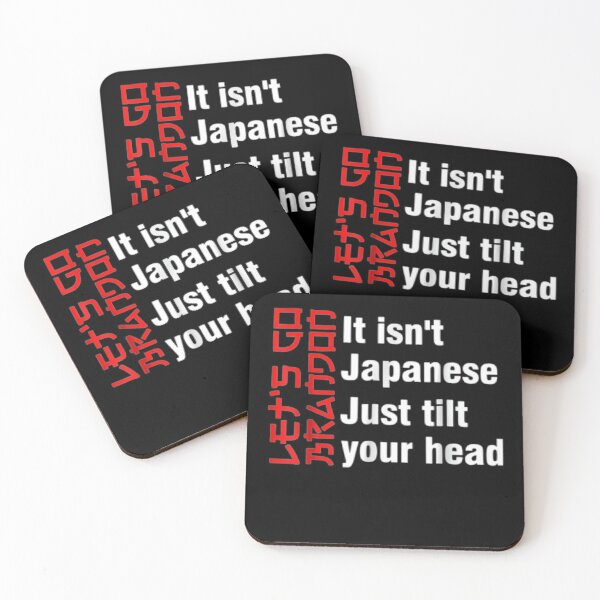 Item preview, Let's Go Brandon Funny It Isn't Japanese Just Tilt Your Head designed and sold by selimane.