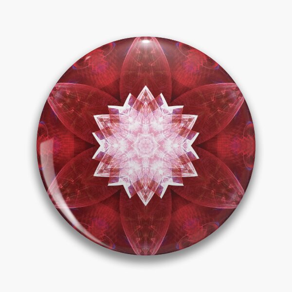 Item preview, Red lotus mandala designed and sold by effervescence.