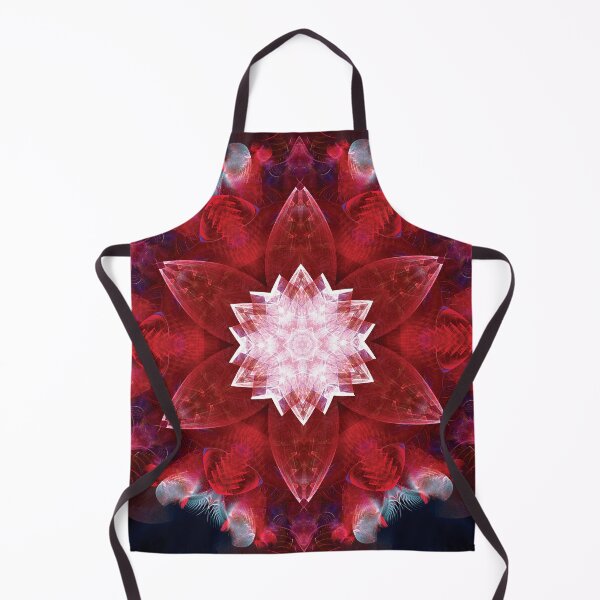 Item preview, Red lotus mandala designed and sold by effervescence.