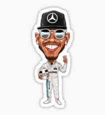 Lewis Hamilton 2017 Sticker
