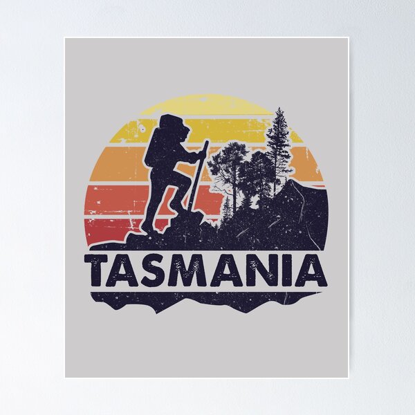 Item preview, Tasmania hiker gift designed and sold by chrlalexandru.