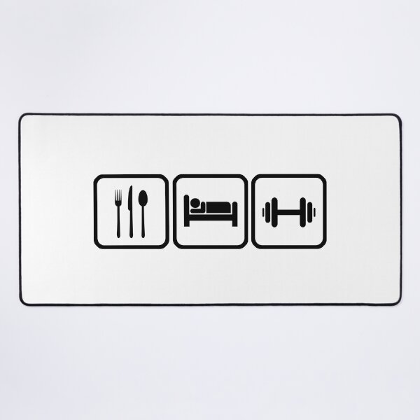 Item preview, Eat sleep and work out designed and sold by Shoganaai.