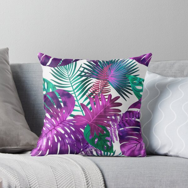 Item preview, Hojas tropicales de neón de palma designed and sold by IrinaVaneeva.