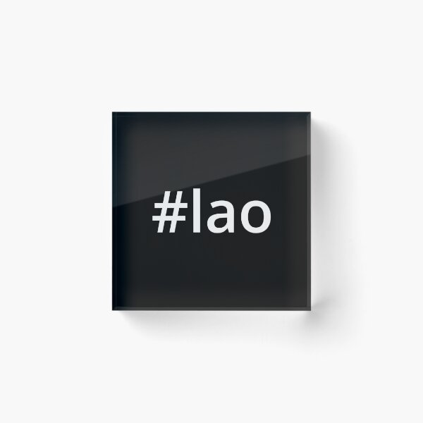 Item preview, Hashtag Lao designed and sold by MSA-42.