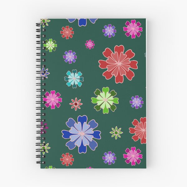 Item preview, Multicolored abstract flowers. designed and sold by Lenamakina.