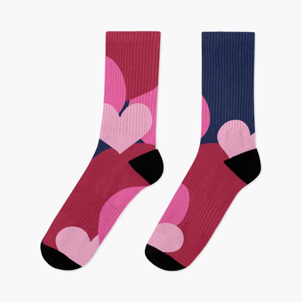 Item preview, Hearts | Love | Pink | Dark Blue designed and sold by Wintre2.