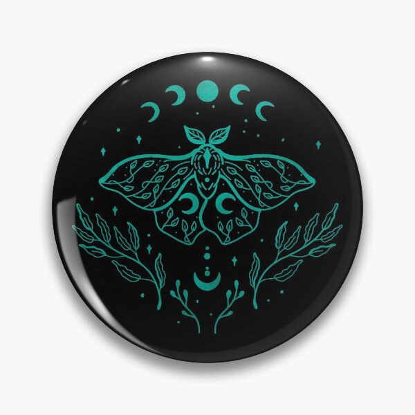 Item preview, Moon and Moth Minimalist designed and sold by ethnicdrawing.