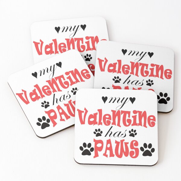 Item preview, My Valentine Has Paws Shirt | Pet Lover Valentines Day Shirt, My Dog Is My Valentine, My Cat Is My Valentine, Dog Mom Shirt, Cat Mom Shirt  designed and sold by Anoirshop ⭐⭐⭐⭐⭐.