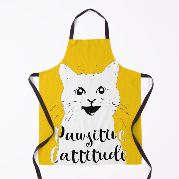 Item preview, Pawsitive Cattitude designed and sold by Owlies-Barn.
