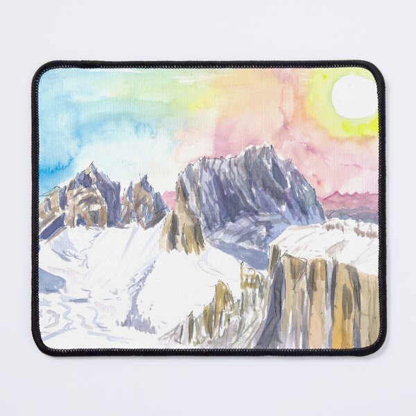 Item preview, Dolomites Mountain Ridge with Winter Snow and Langkofel Sassolungo in South Tyrol, Italy designed and sold by artshop77.