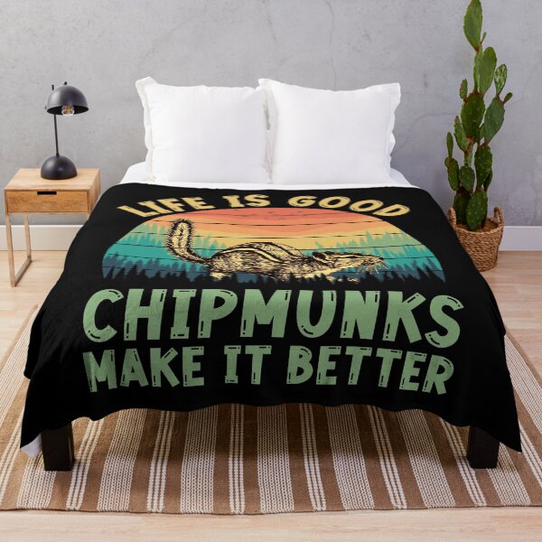 Item preview, Life Is Good - Chipmunks Make It Better designed and sold by Fusti.