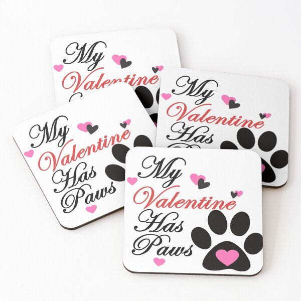 Item preview,  My Valentine Has Paws Shirt | Pet Lover Valentines Day Shirt, My Dog Is My Valentine, My Cat Is My Valentine, Dog Mom Shirt, Cat Mom Shirt  designed and sold by Anoirshop ⭐⭐⭐⭐⭐.
