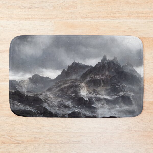 Item preview, Sunset on Borgo Pass Transylvania Gothic Painting designed and sold by orionlodubyal.
