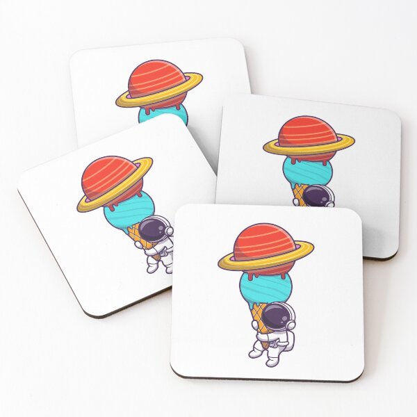 Item preview, Astronaut with huge space ice cream designed and sold by kapiks.
