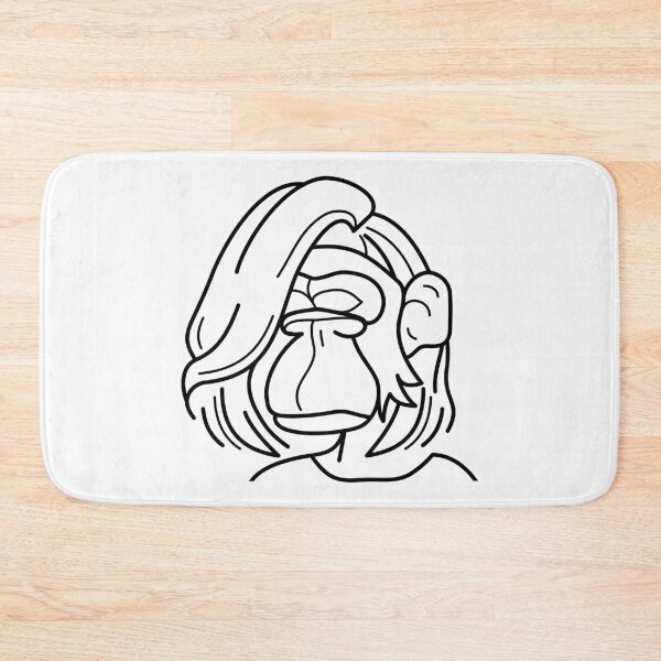 Item preview, Bored Nft Ape With Nice Hair Style For Cryptopunks Lover - Nft Ape designed and sold by lodarohit.