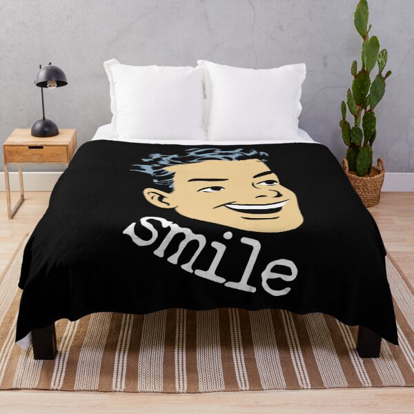 Item preview, Smile Vintage Comic Cartoon Face with Curly Hair designed and sold by mike-gray.