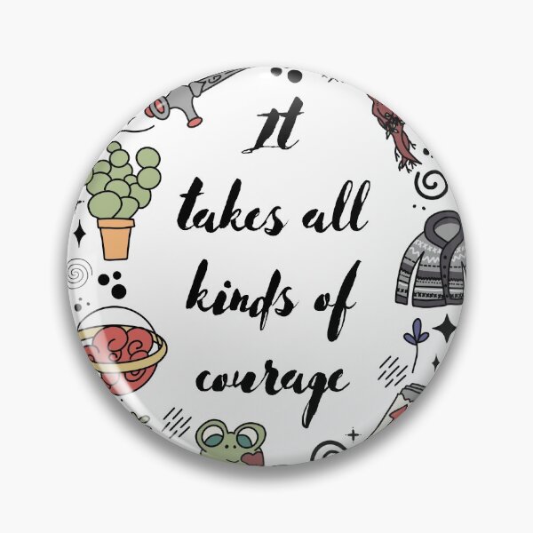 Item preview, Neville Longbottom Quote, It Takes All Kinds of Courage designed and sold by tweestitch.
