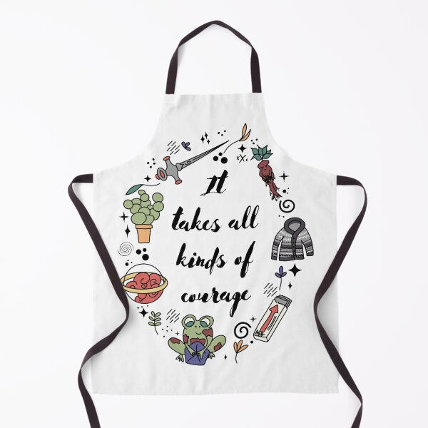 Item preview, Neville Longbottom Quote, It Takes All Kinds of Courage designed and sold by tweestitch.