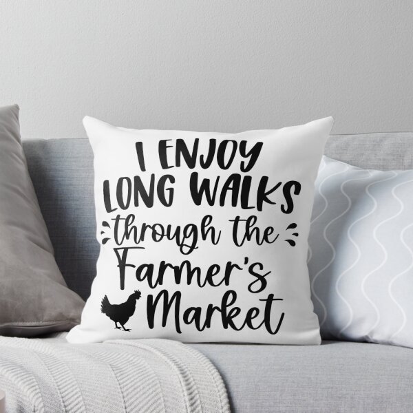 Item preview, I Enjoy Long Walks Through The Farmer's Market designed and sold by storyboxdesigns.