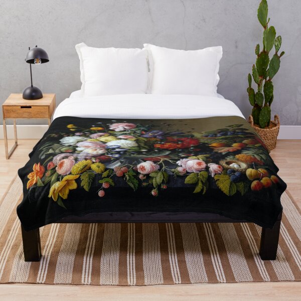 Item preview, Still Life Flowers and Fruit, by Severin Roesen designed and sold by Irina Polyanskaya.