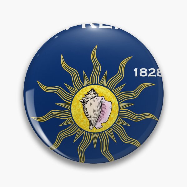 Item preview, Flag of Key West (The Conch Republic) designed and sold by Freihalt.