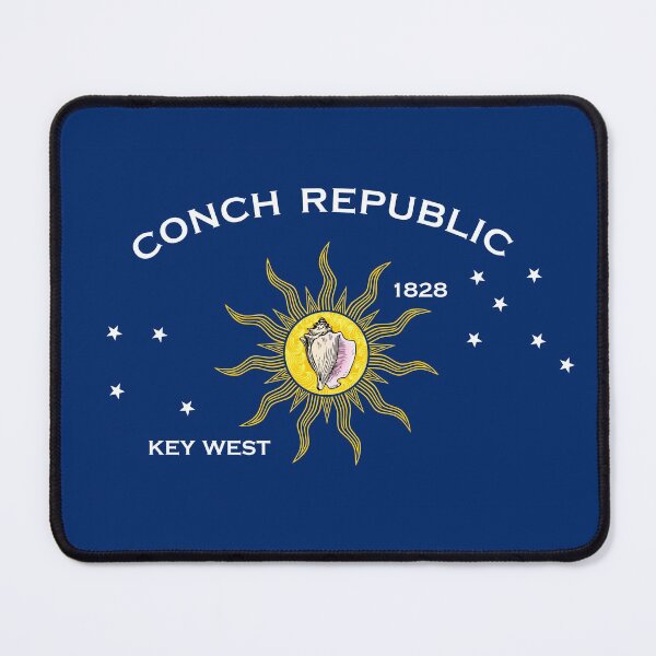 Item preview, Flag of Key West (The Conch Republic) designed and sold by Freihalt.